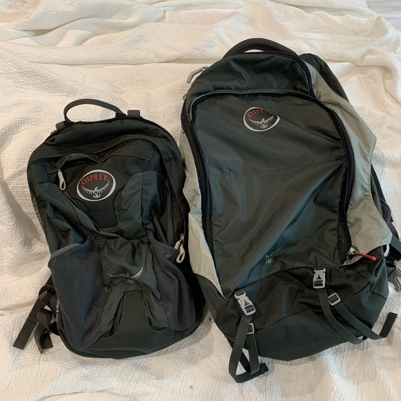 OSPREY Handbags - Osprey backpack. Small backpack separates from main. Farpoint 55